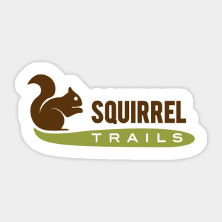 Squirrel Trails Sticker